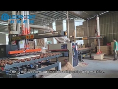 PLC Controlled Loading And Unloading Machine Automatic Wooden Loading Unloading Machine