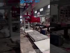 Slabs Bricks Automatic loading unloading Suction and Clamp Dual Robot Arm Machine
