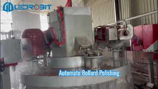 Automatic Bollard Polishing Machine Heavy Duty