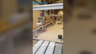 Automatic Edge Stone Flaming Machine