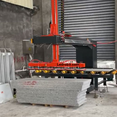 Intelligent mechanized loading and unloading robot with Collision Detection