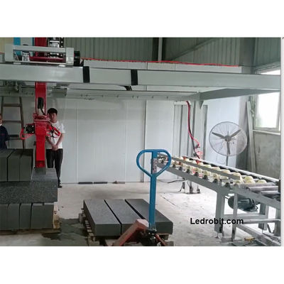Fully Automatic Slabs Palletizing Robot Clamp Load Unload Machine 300kg - 3000kg Capacity