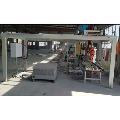 Automatic Servo Clamp Pallet Handling Loading Unloading Machine With LCD Touch Screen