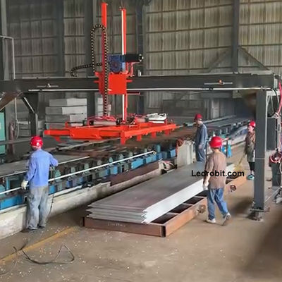Independent Control Palletizer Machine Limestone Bottle Production Line