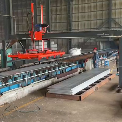 Independent Control Robotic Arm Palletizer Customizing Robotic Pallet Layer Machine