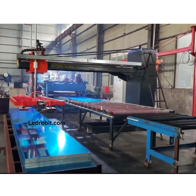 Floor Marble Compact Industrial Palletizer With Customizable Conveying Direction