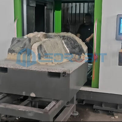 No-Cement-Pillar Diamond Wire Saw Cutting Machine 35m/s High-Speed Cutting , Maximizing Yield & Stability for Rare Marble