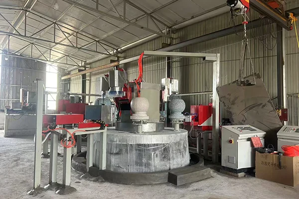 How North American Precast Plants Tackle Bollard Polishing Bottlenecks with 5-Station Automation