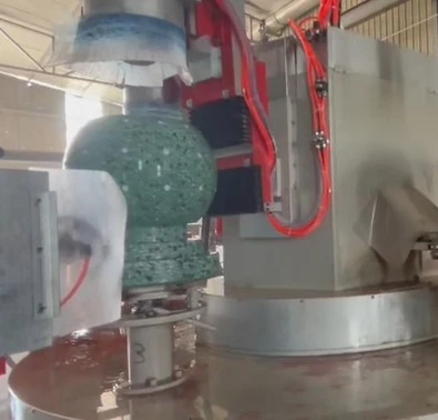 Concrete Bollard Stone Polishing Machine