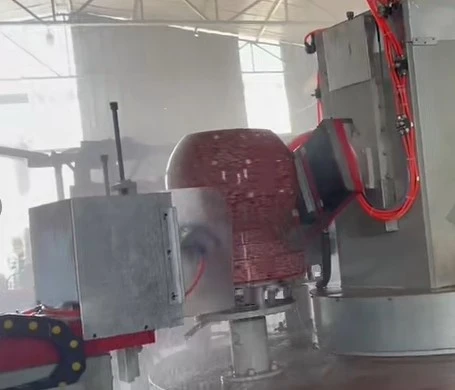 Concrete Bollard Stone Polishing Machine