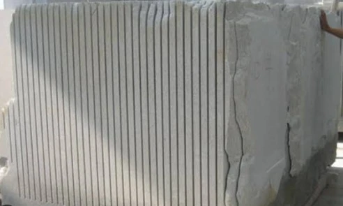 Stone Block Cutting And Unload Machine