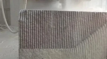Stone Block Cutting And Unload Machine